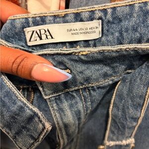 Zara Women's Denim Jeans in Classic Blue